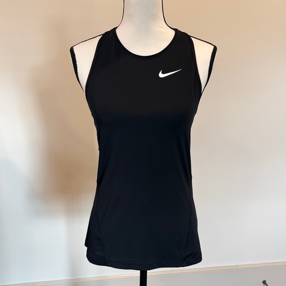 Nike Pro Dri-Fit Racerback Black Tank Top‎ Size Small
